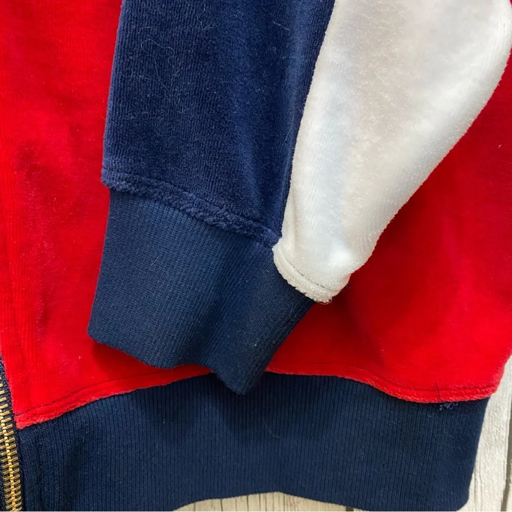 Tommy Hilfiger Sport Sweatshirt Hooded Zip Up Women’s Size Medium - Picture 9 of 11